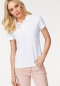 Damen Poloshirt Cotton-Tec, 185g/m² - Weiss