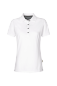 Damen Poloshirt Cotton-Tec, 185g/m² - Weiss