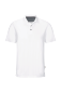 Herren Poloshirt Cotton-Tec, 185g/m² - Weiss