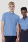 Herren Poloshirt Cotton-Tec, 185g/m² - Malibu blau