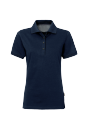 Damen Poloshirt Cotton-Tec, 185g/m² - Tinte
