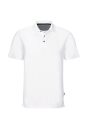 Herren Poloshirt Cotton-Tec, 185g/m² - Weiss